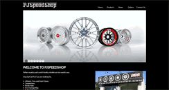Desktop Screenshot of pjspeedshop.com
